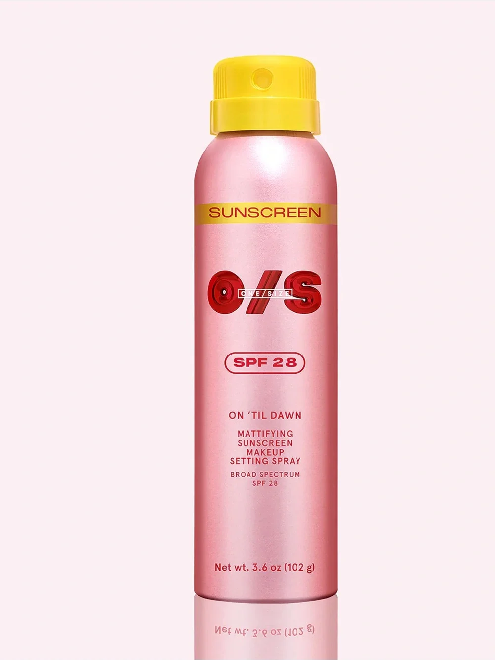 NEW One/Size ON ‘TIL DAWN Mattifying Sunscreen Makeup Setting Spray SPF 28